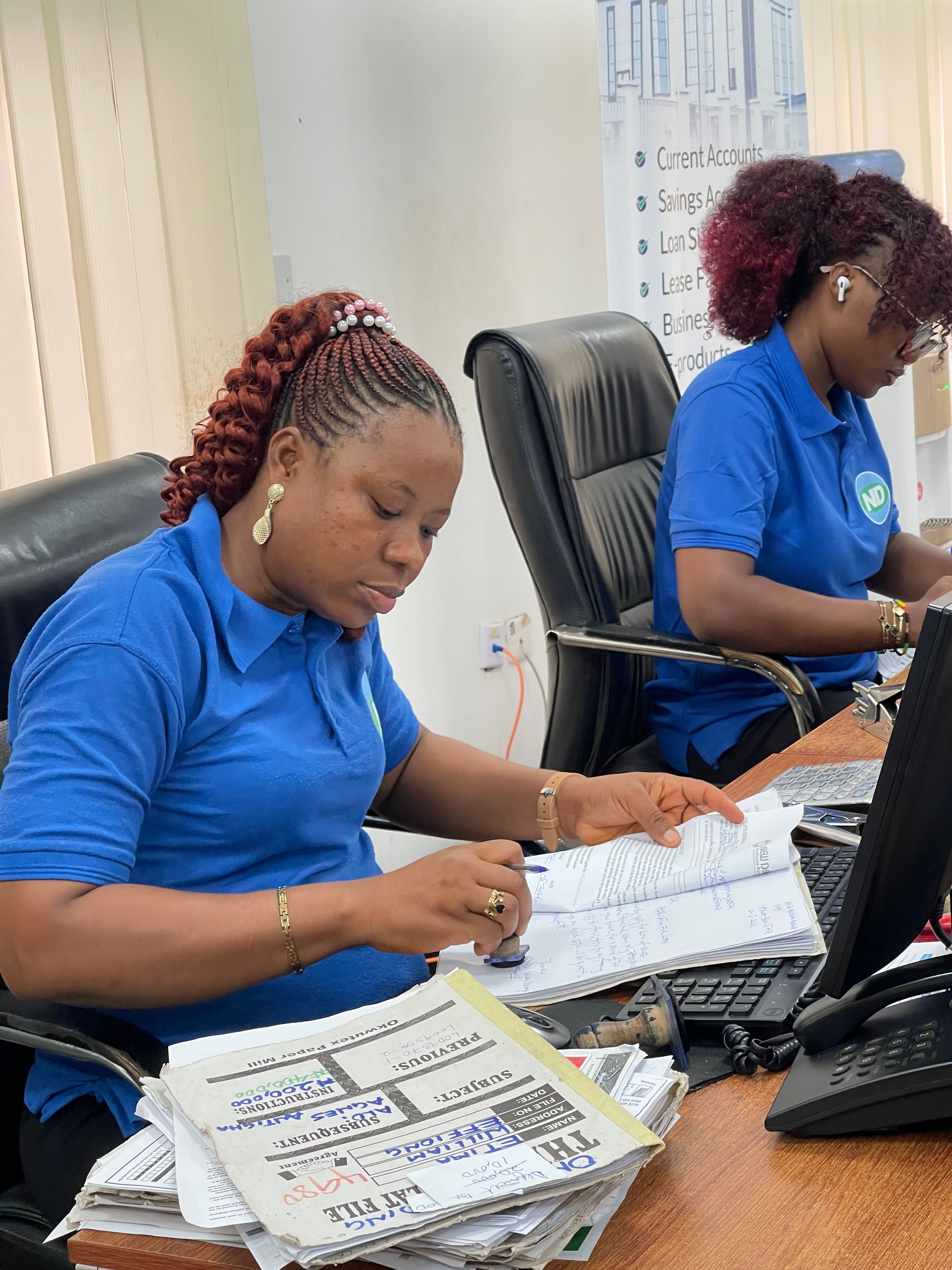 Real Capital Consult Ltd. reviewing financial records